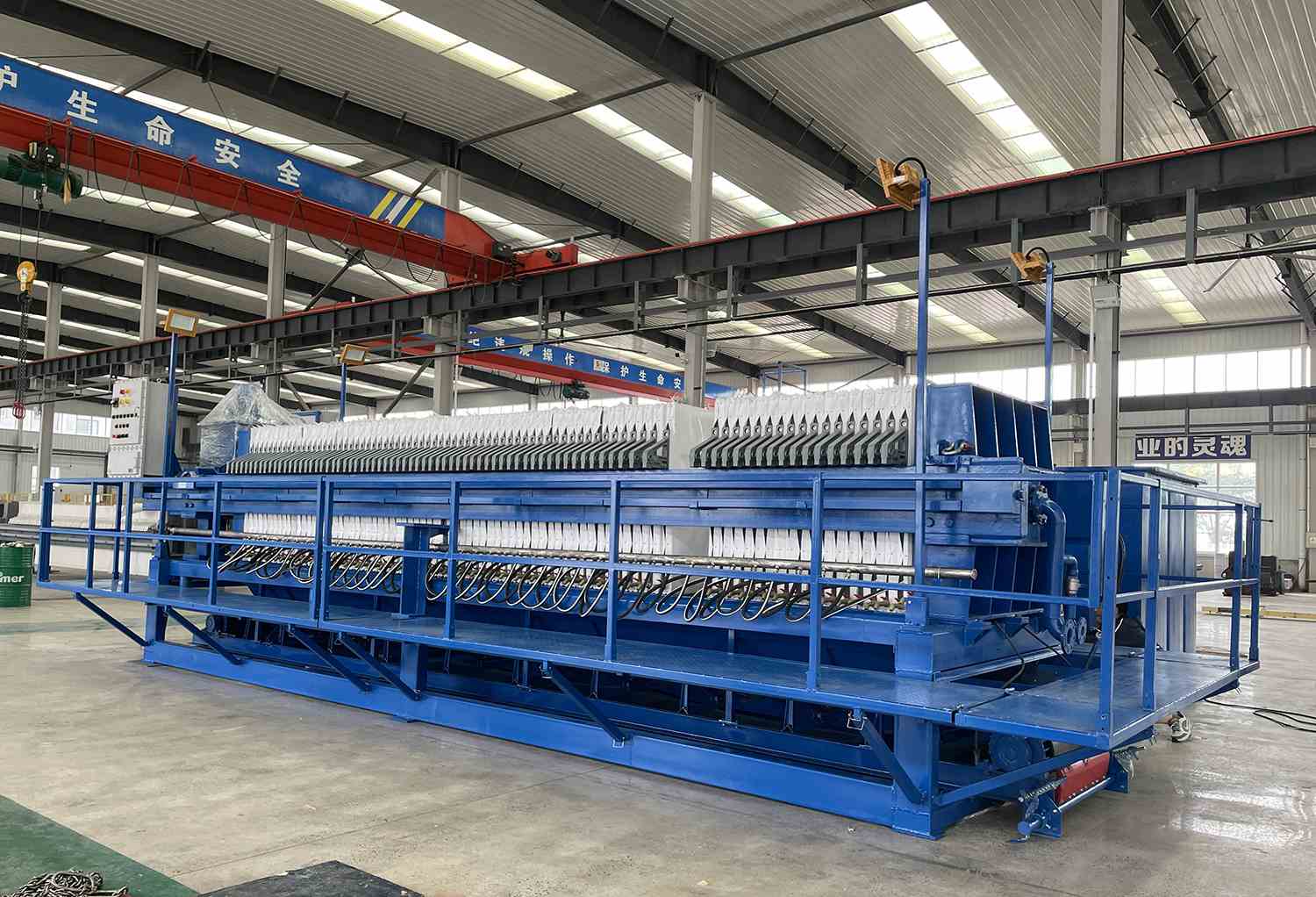 450平方厢式隔膜压滤机005